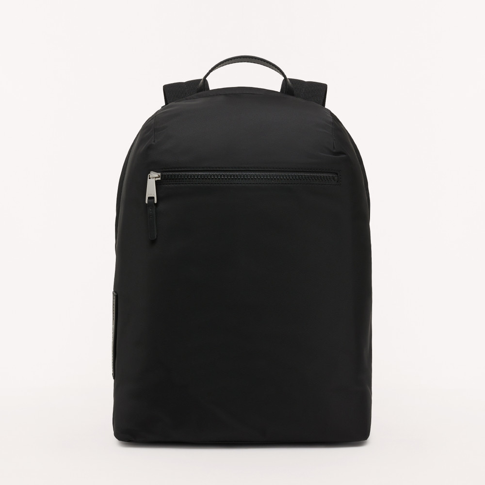 Men's Furla Technical M Backpack Black | 80173AUJD