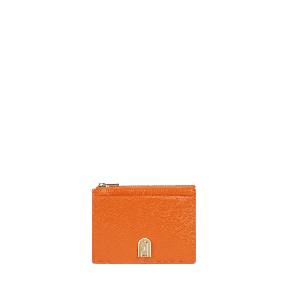 Women's Furla 1927 Card Holders Orange | 62153NISU