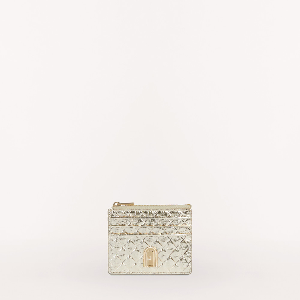 Women's Furla 1927 Card Holders Silver | 65023HNWE