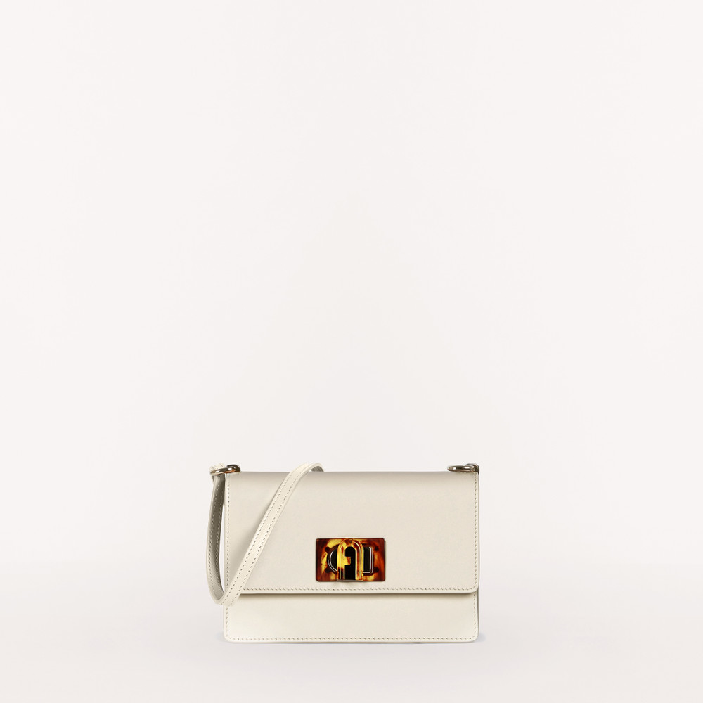 Women's Furla 1927 Crossbody Bags Beige | 75890DRCF