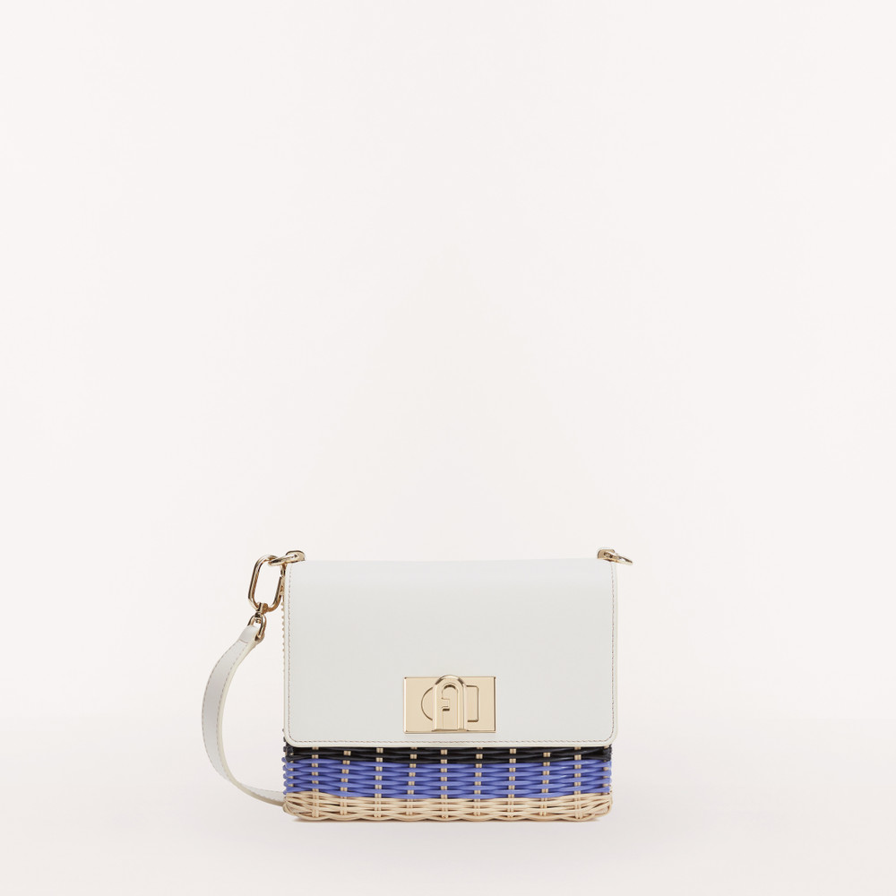 Women's Furla 1927 Crossbody Bags White | 16829KNUM