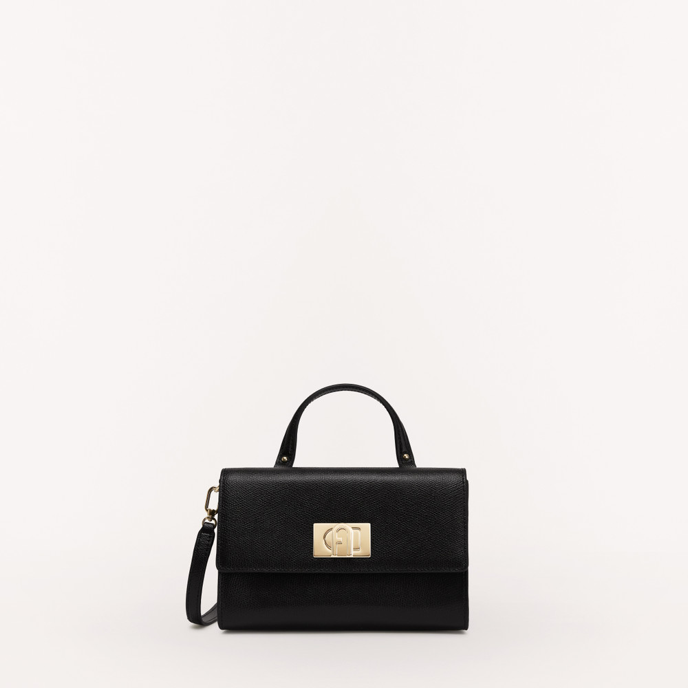 Women's Furla 1927 L Mini Bags Black | 35729UDQH