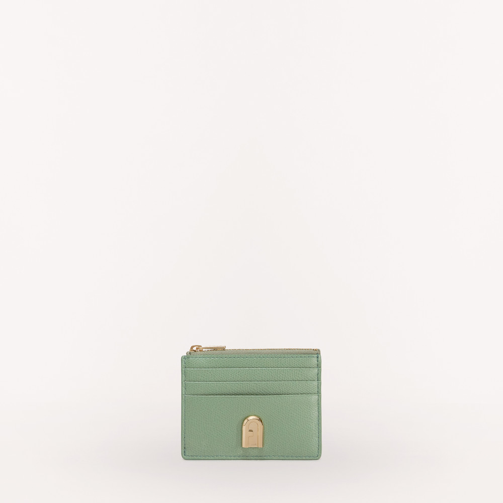 Women's Furla 1927 S Card Holders Green | 49235OXAG