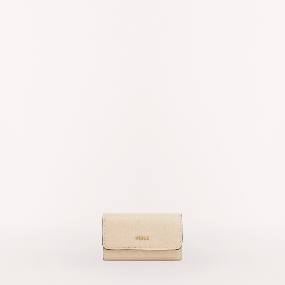 Women's Furla Babylon Keyrings Beige | 80649AVOI