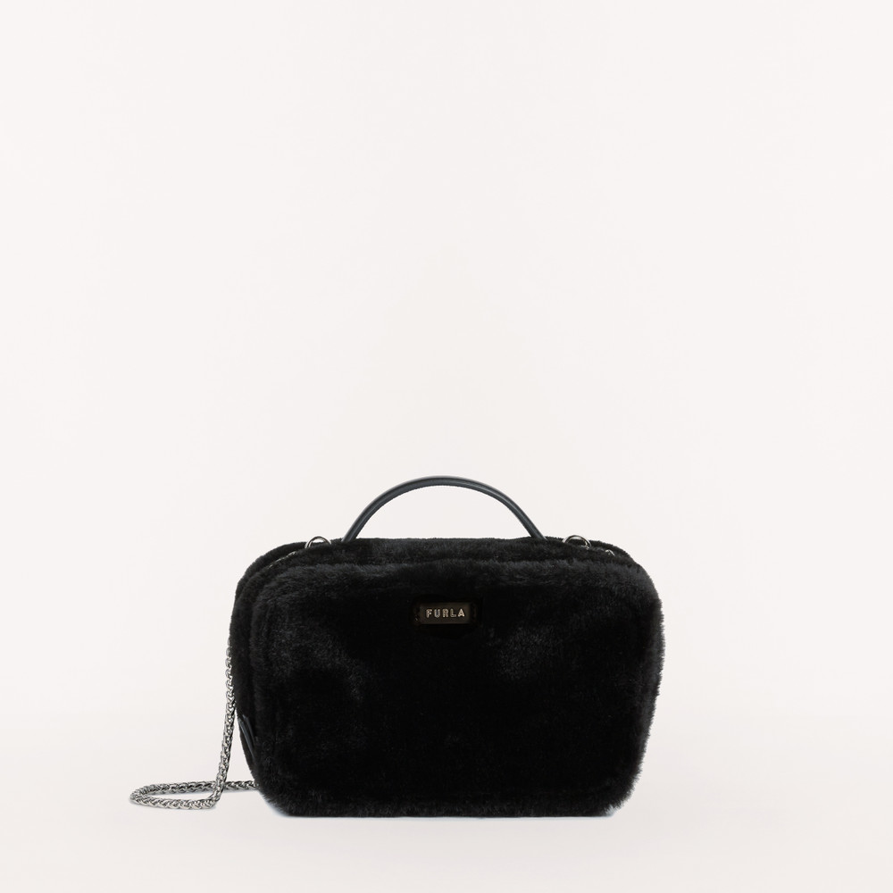 Women's Furla Babylon L Mini Bags Black | 78263BOLZ