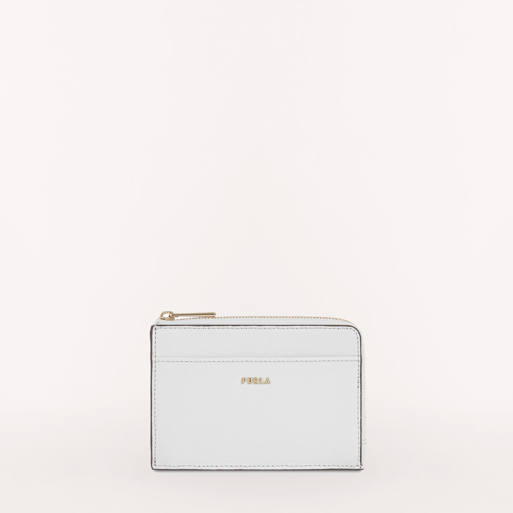 Women's Furla Babylon M Card Holders White | 38527UKHB