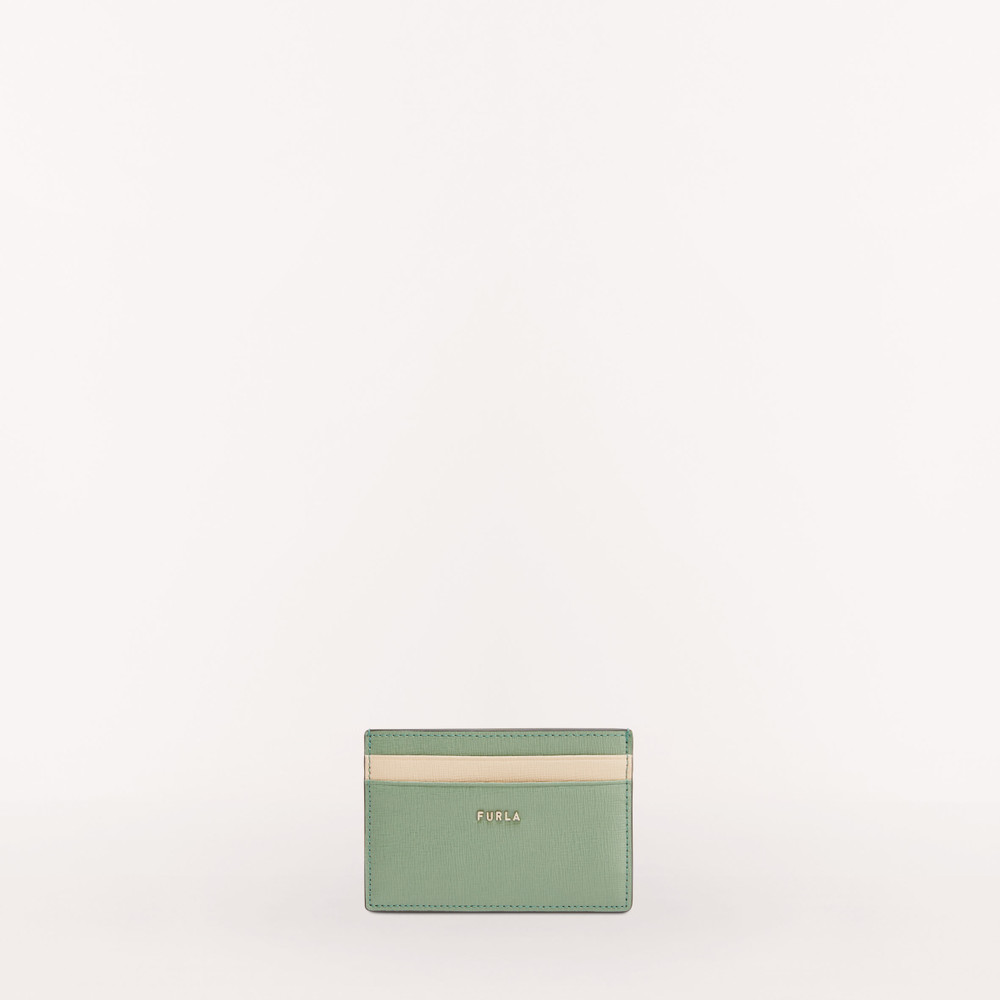 Women's Furla Babylon S Card Holders Green | 98641DFHX