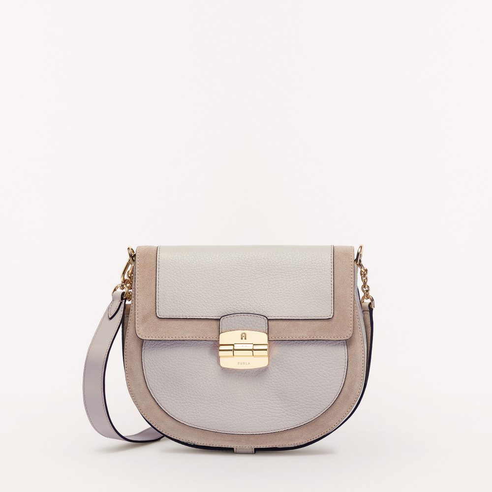 Women's Furla Club 2 S Crossbody Bags White | 75830PLSR