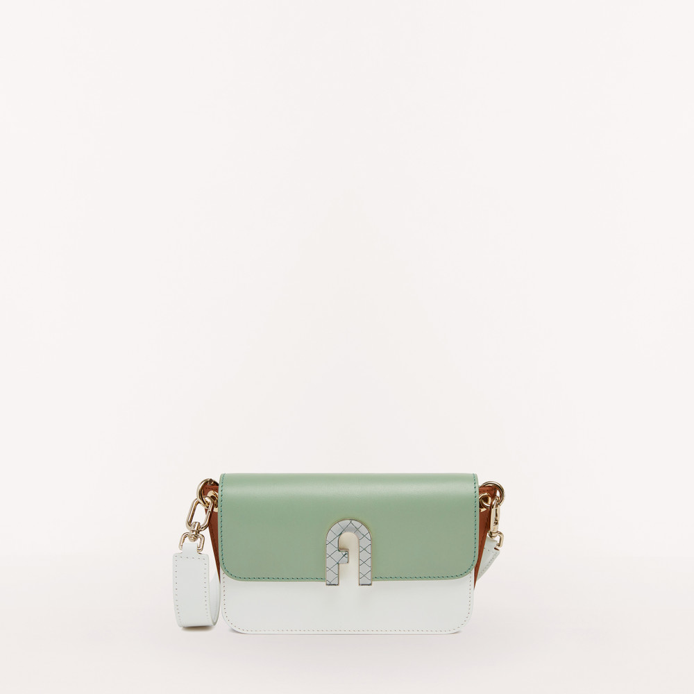 Women's Furla Gemma M Mini Bags Green | 34589RJYE