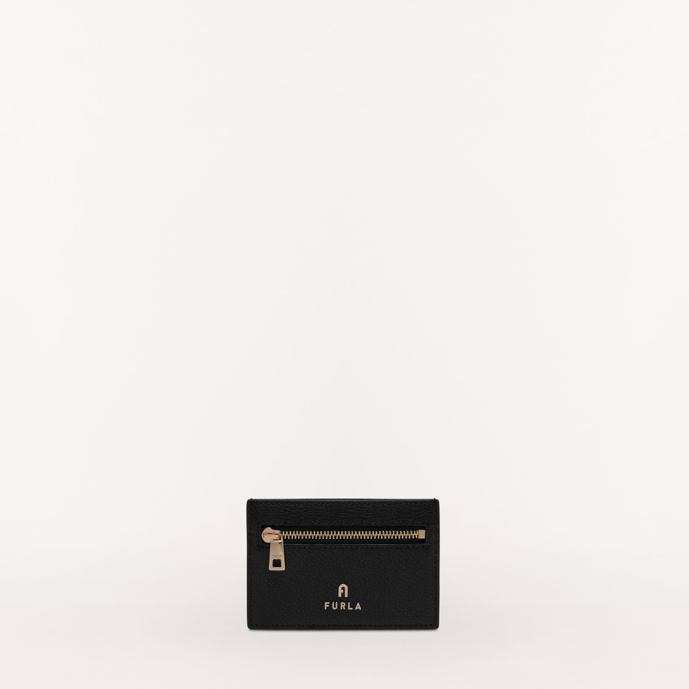 Women's Furla Magnolia S Card Holders Black | 38260ECIZ