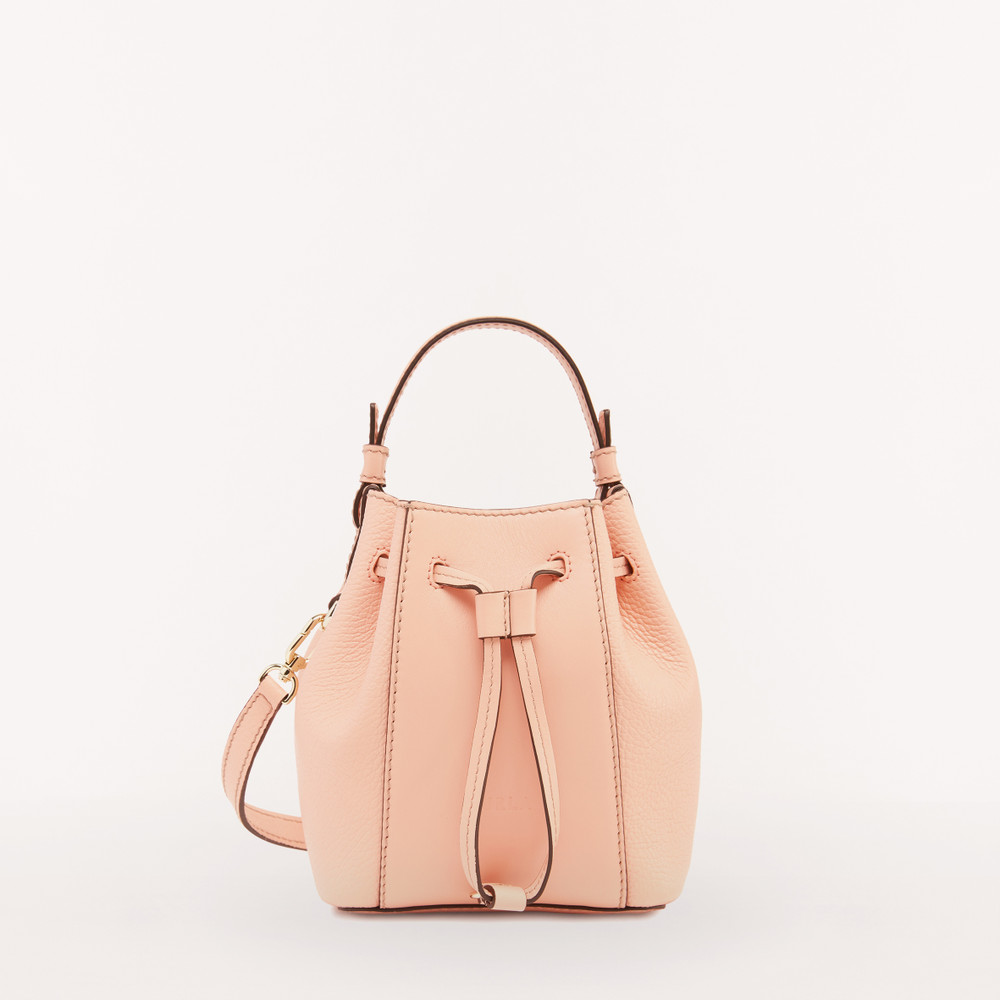 Women's Furla Miastella Bucket Bags Rose | 71842EVBX