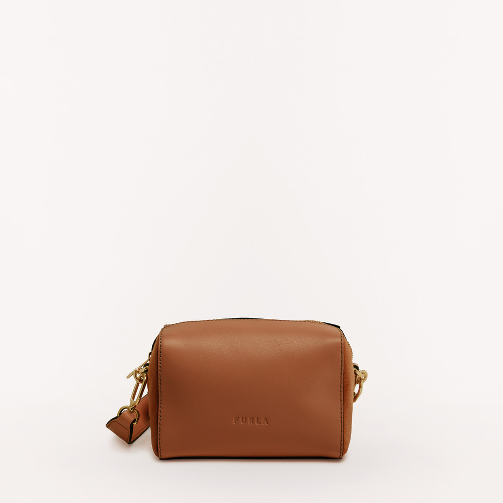 Women's Furla Miastella Mini Bags Brown | 80674HMUJ