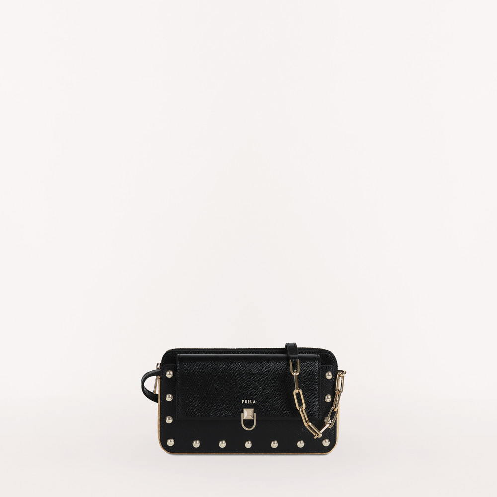 Women's Furla Miss Mimi Xl Mini Bags Black | 58907EHKF