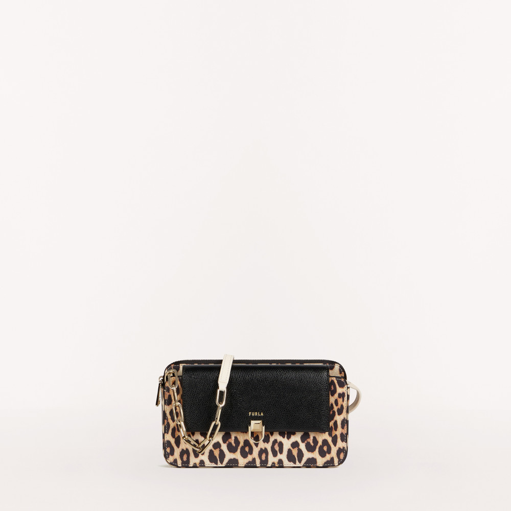 Women's Furla Miss Mimi Xl Mini Bags Leopard | 97653FMDG