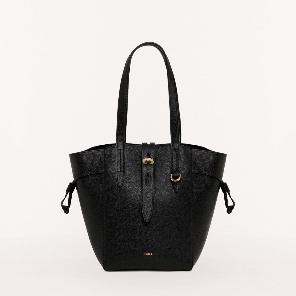 Women's Furla Net M Tote Bags Black | 35028ZRIY