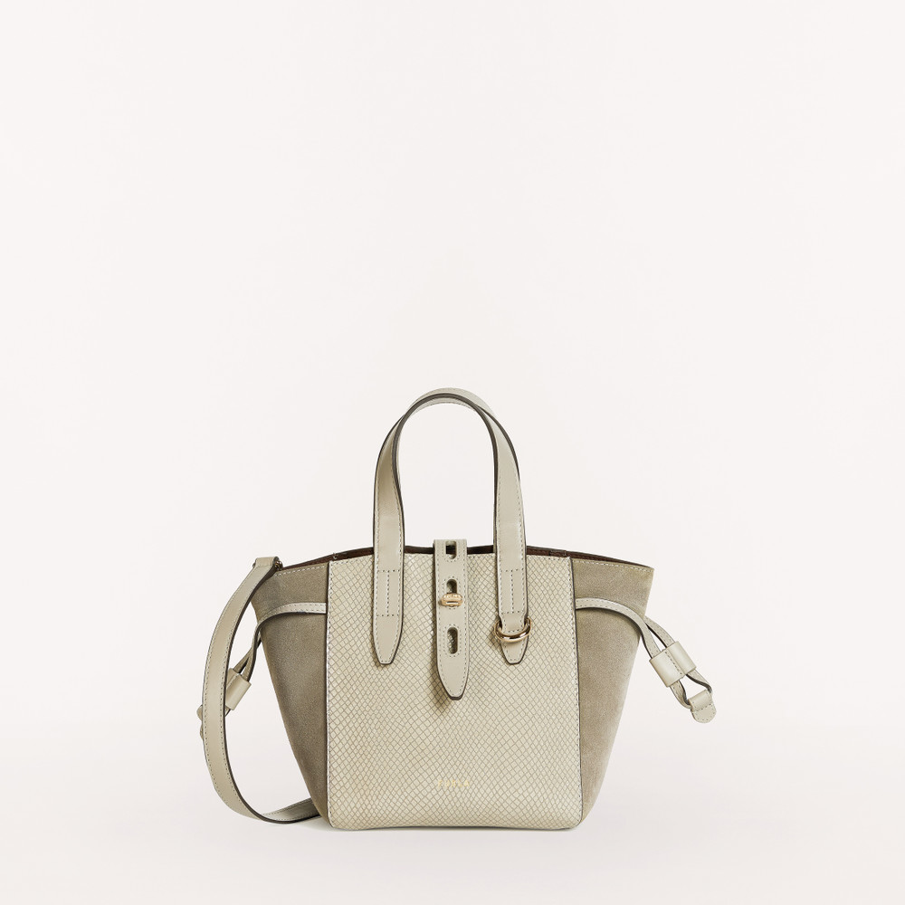 Women's Furla Net Tote Bags Olive | 29356ZHJA