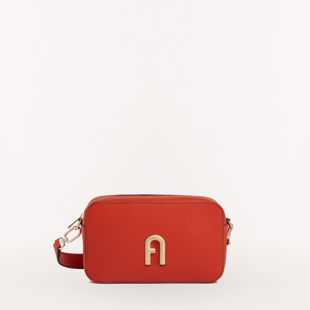 Women's Furla Primula S Crossbody Bags Red | 70361BPKW