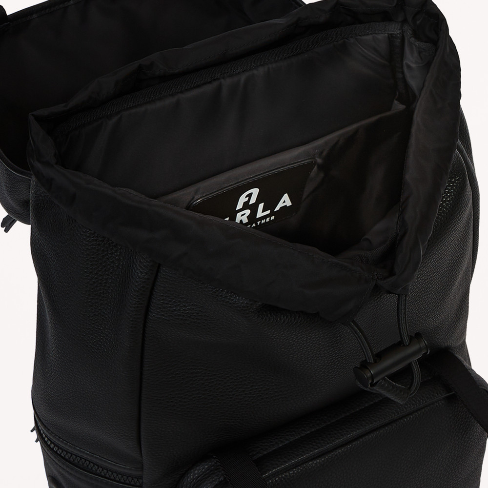 Men's Furla Cosmo M Backpack Black | 89245GZBV