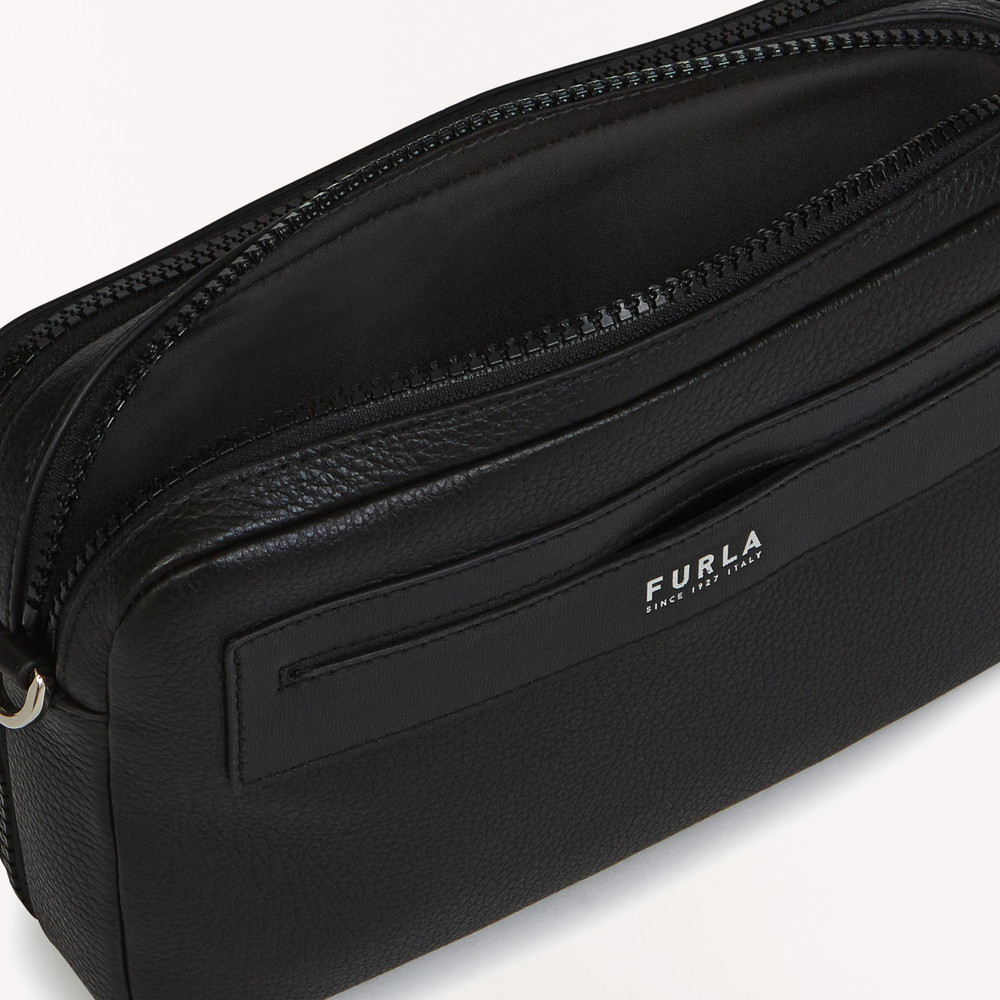 Men's Furla Technical L Tote Bags Black | 95204SEPQ