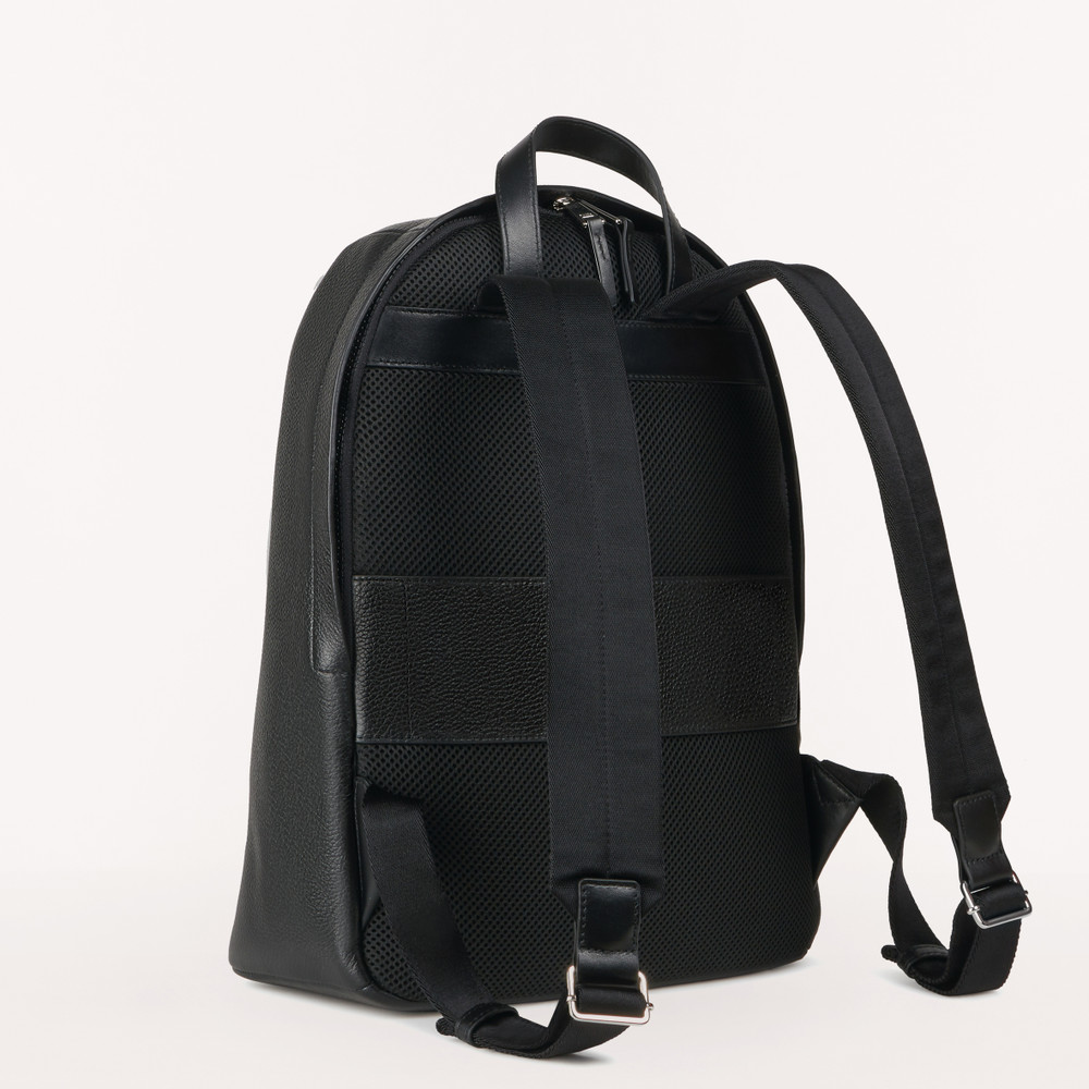 Men's Furla Technical M Backpack Black | 82059KDBX