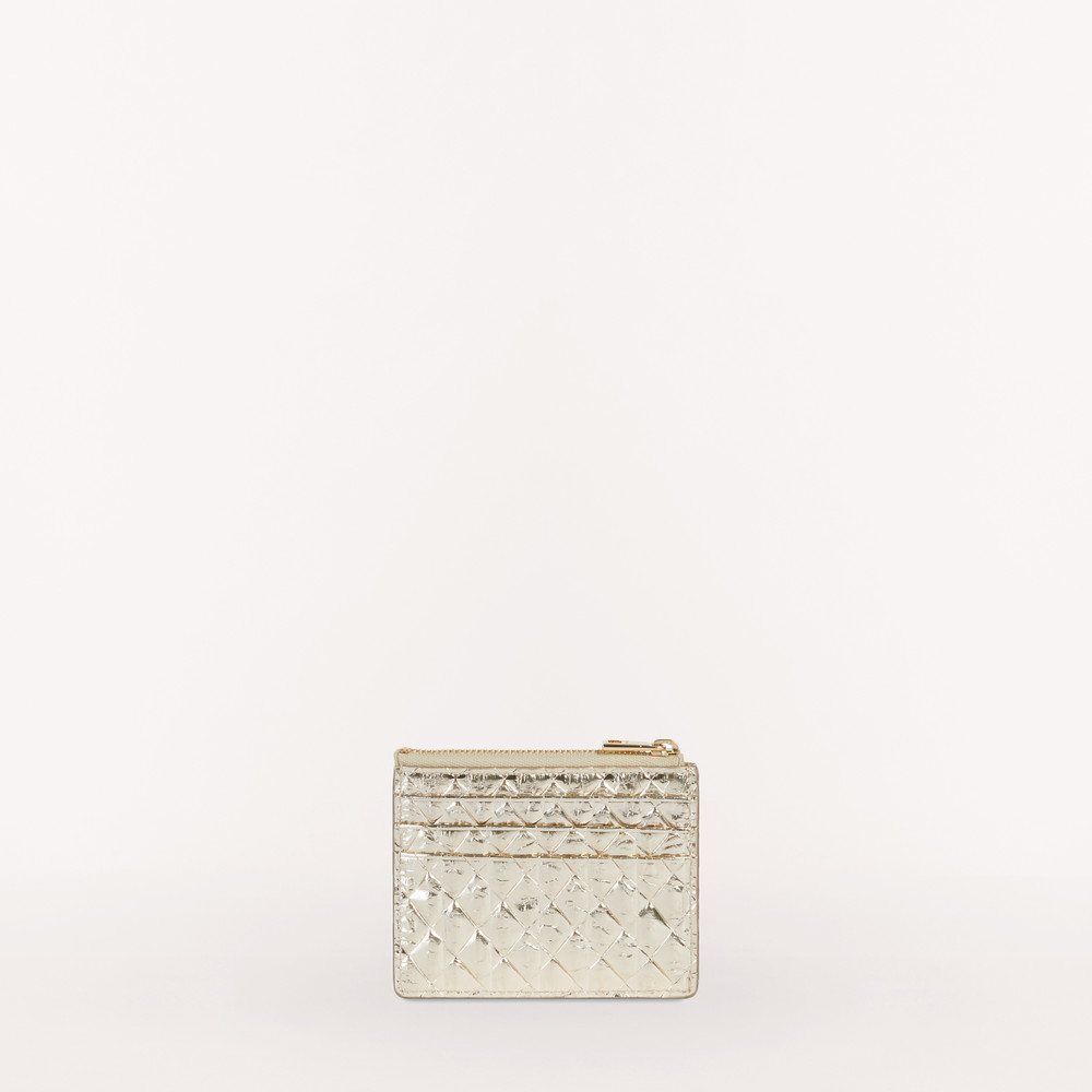 Women's Furla 1927 Card Holders Silver | 65023HNWE