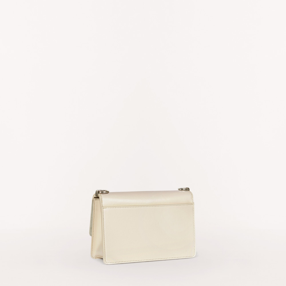 Women's Furla 1927 Crossbody Bags Beige | 75890DRCF