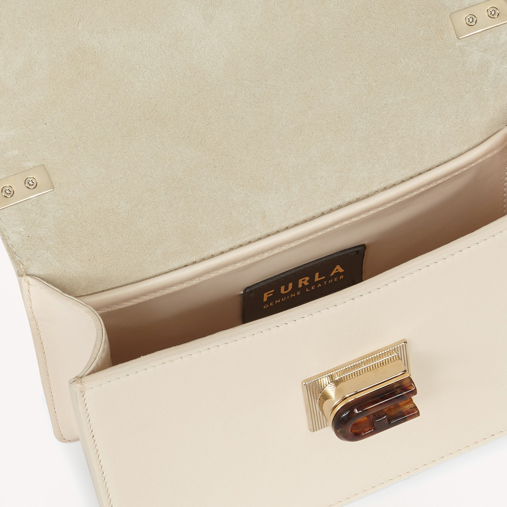 Women's Furla 1927 Crossbody Bags Beige | 75890DRCF