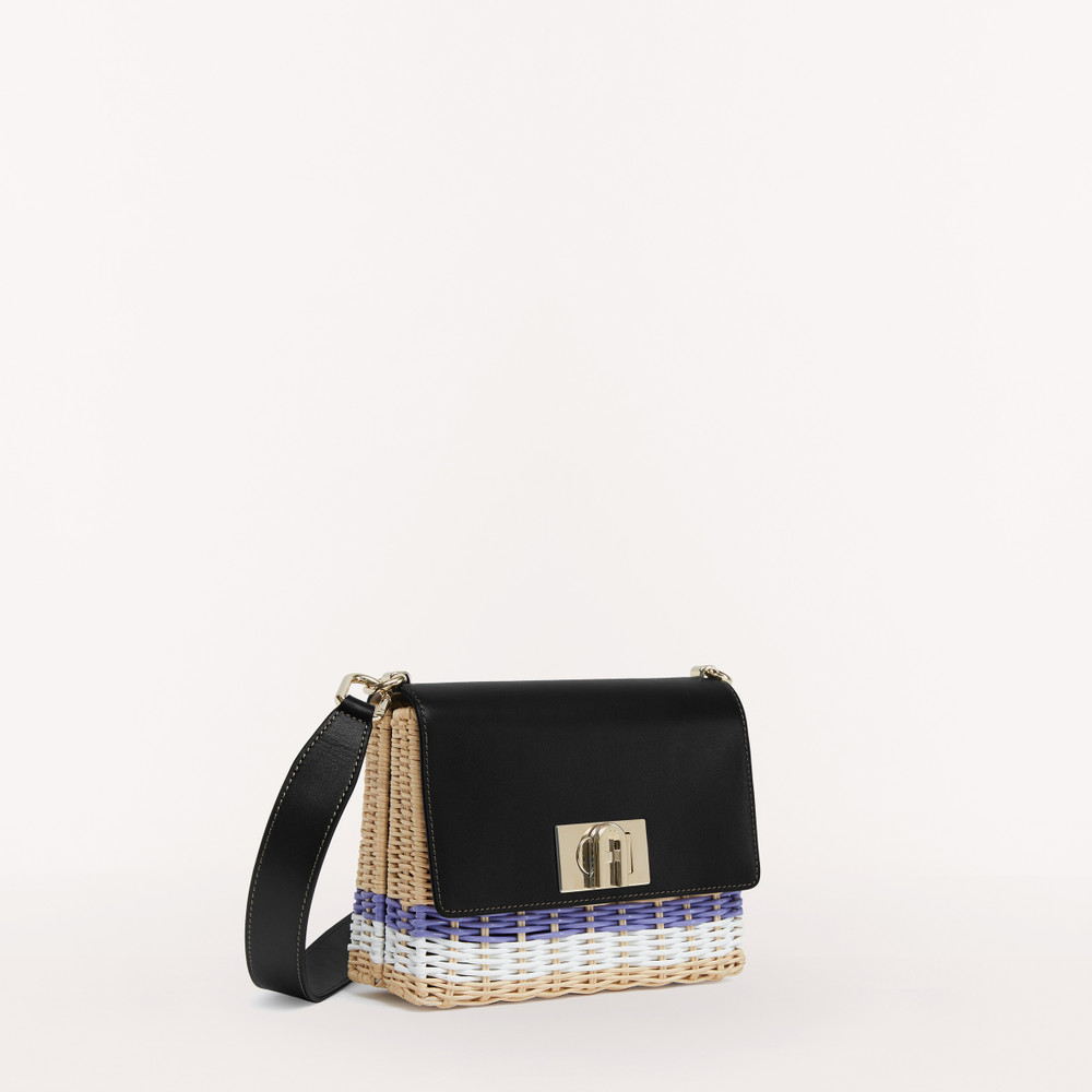 Women's Furla 1927 Crossbody Bags Black | 35291YTCP