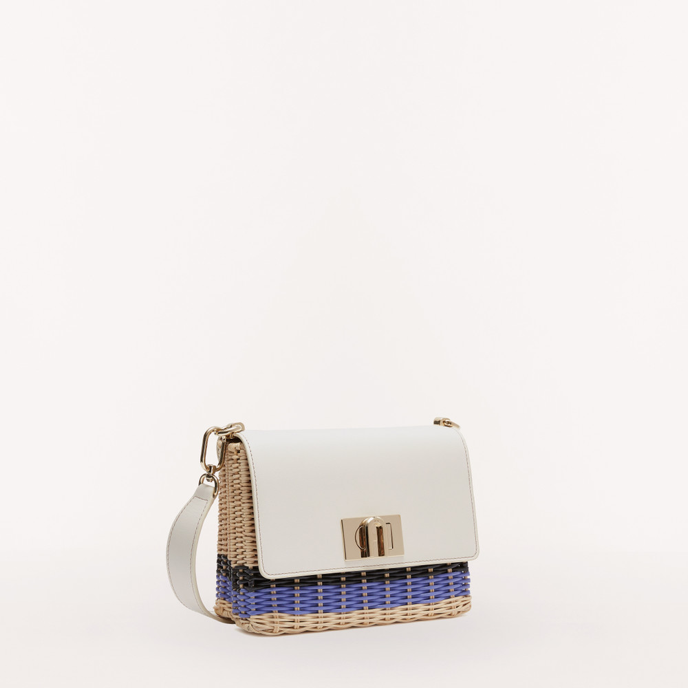 Women's Furla 1927 Crossbody Bags White | 16829KNUM