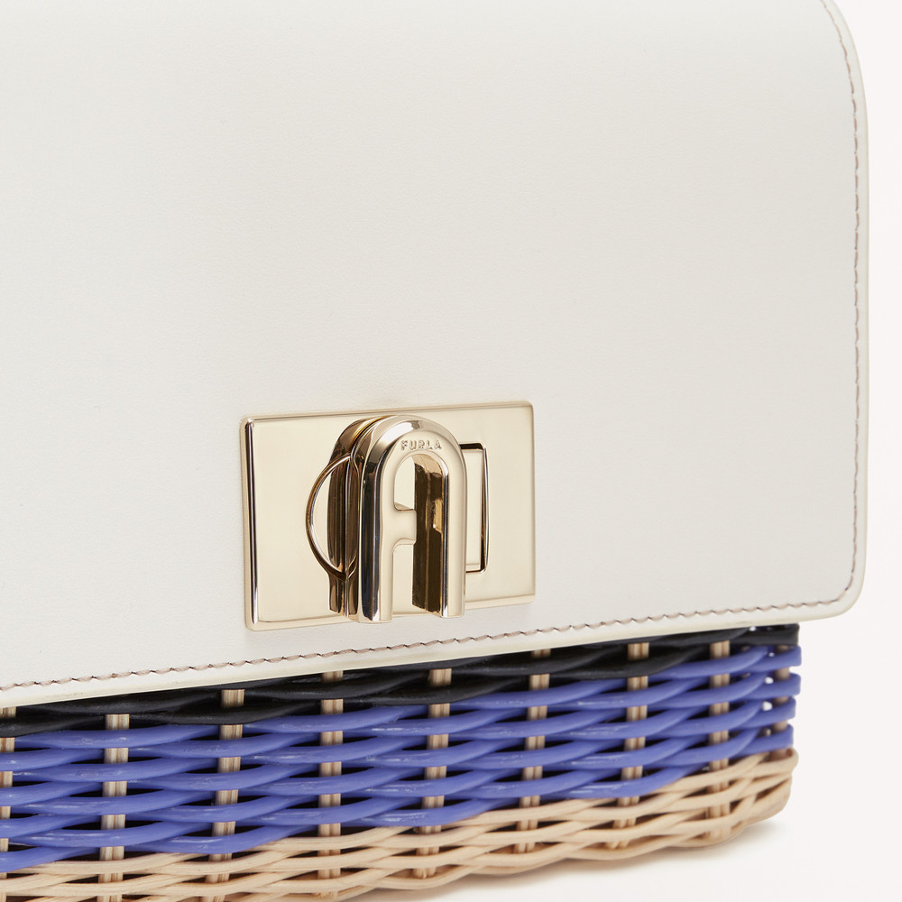 Women's Furla 1927 Crossbody Bags White | 16829KNUM