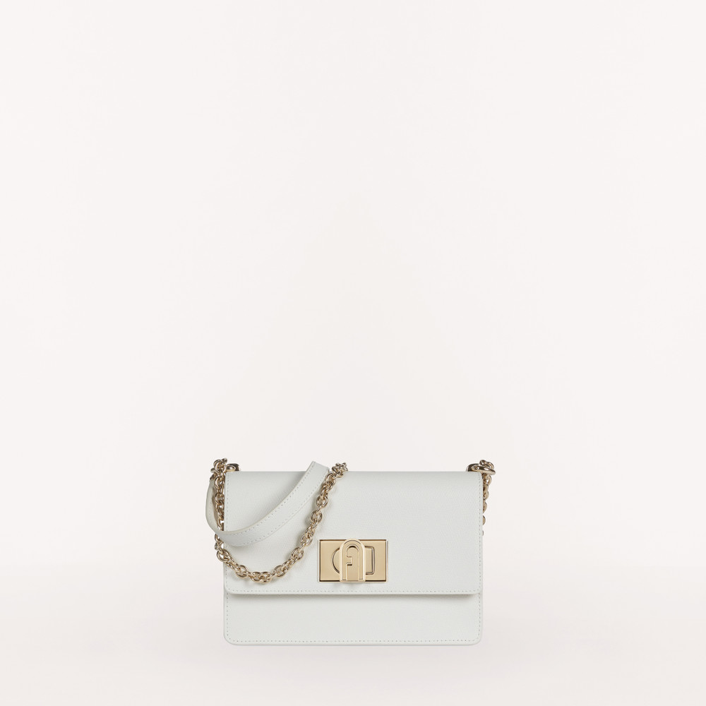 Women's Furla 1927 Crossbody Bags White | 78643KCDE