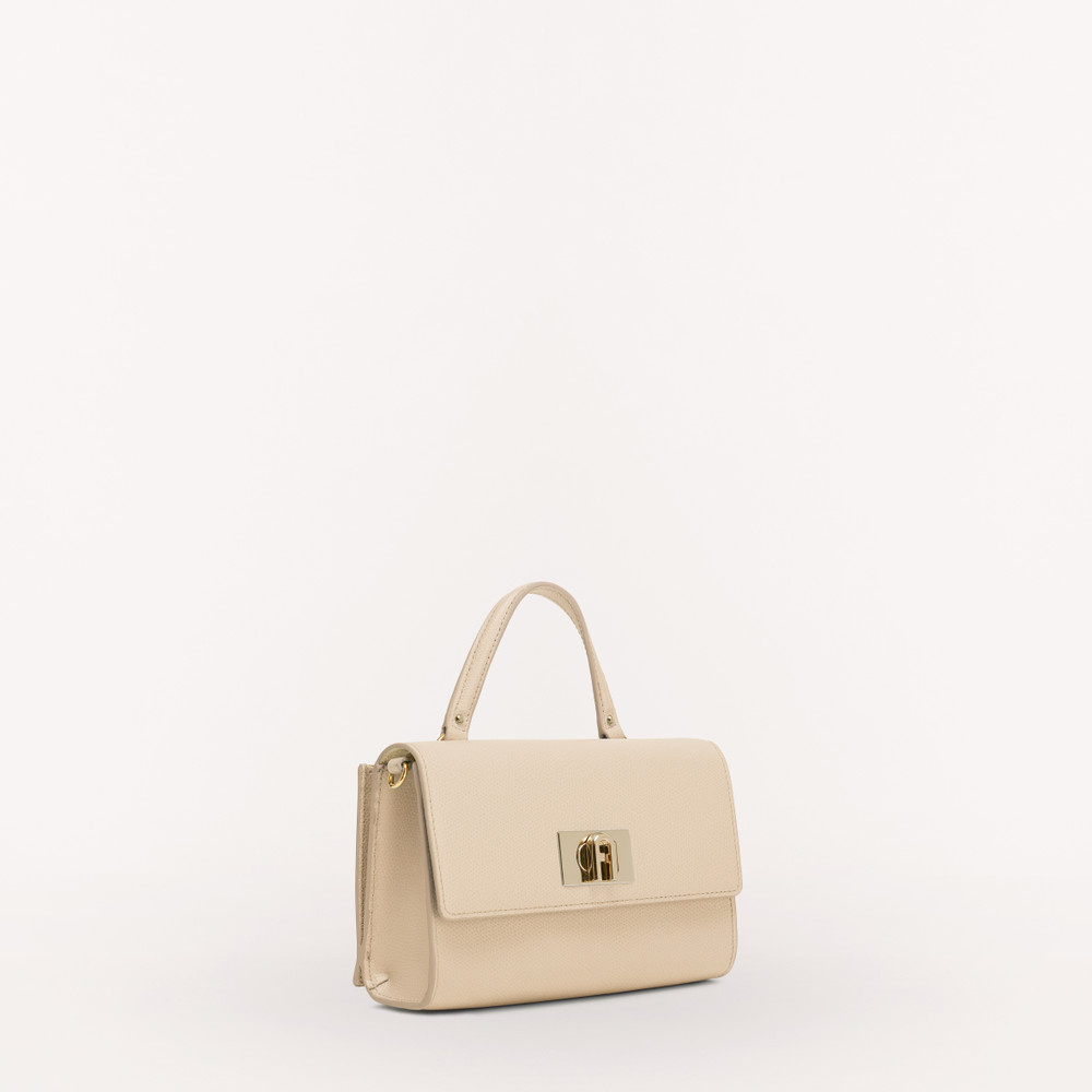 Women's Furla 1927 L Mini Bags Beige | 41038CPXJ