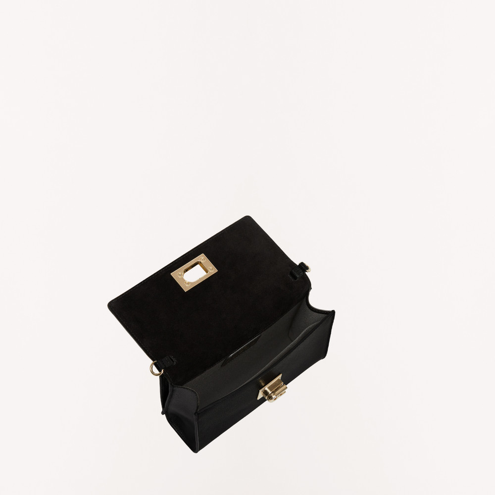 Women's Furla 1927 L Mini Bags Black | 35729UDQH