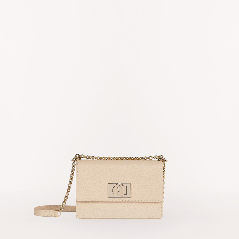 Women\'s Furla 1927 Mini Bags Beige | 03942EADC