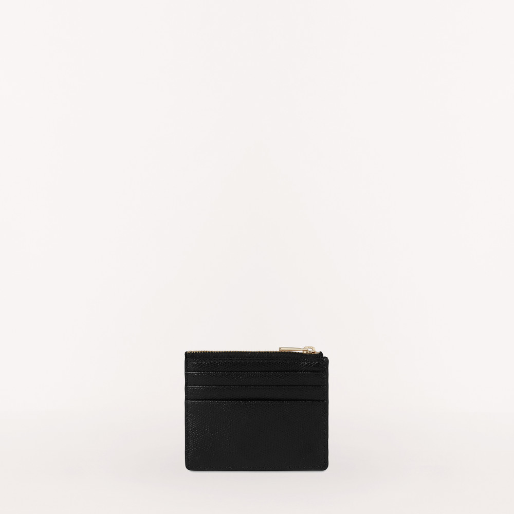 Women's Furla 1927 S Card Holders Black | 16259ONWC