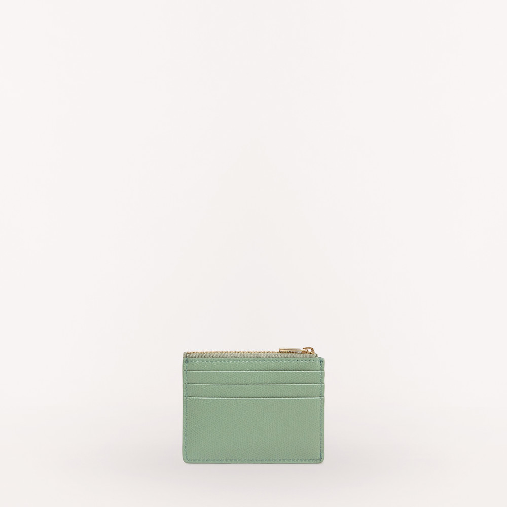 Women's Furla 1927 S Card Holders Green | 49235OXAG