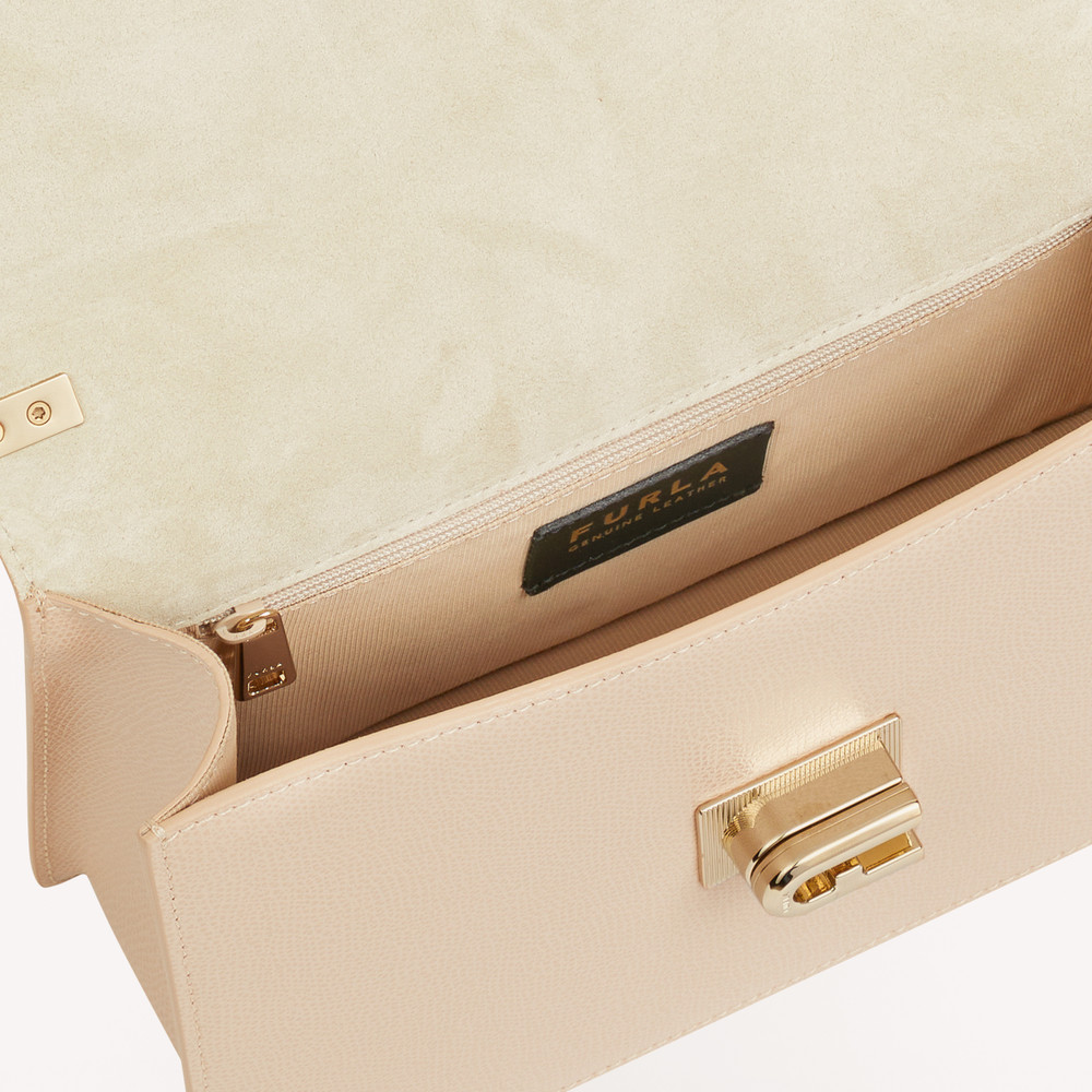 Women's Furla 1927 S Crossbody Bags Beige | 30465CMTH