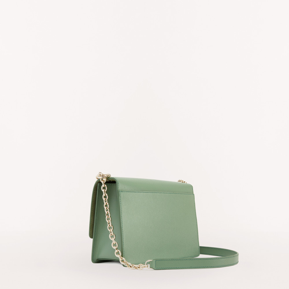 Women's Furla 1927 S Crossbody Bags Green | 60975WEPQ