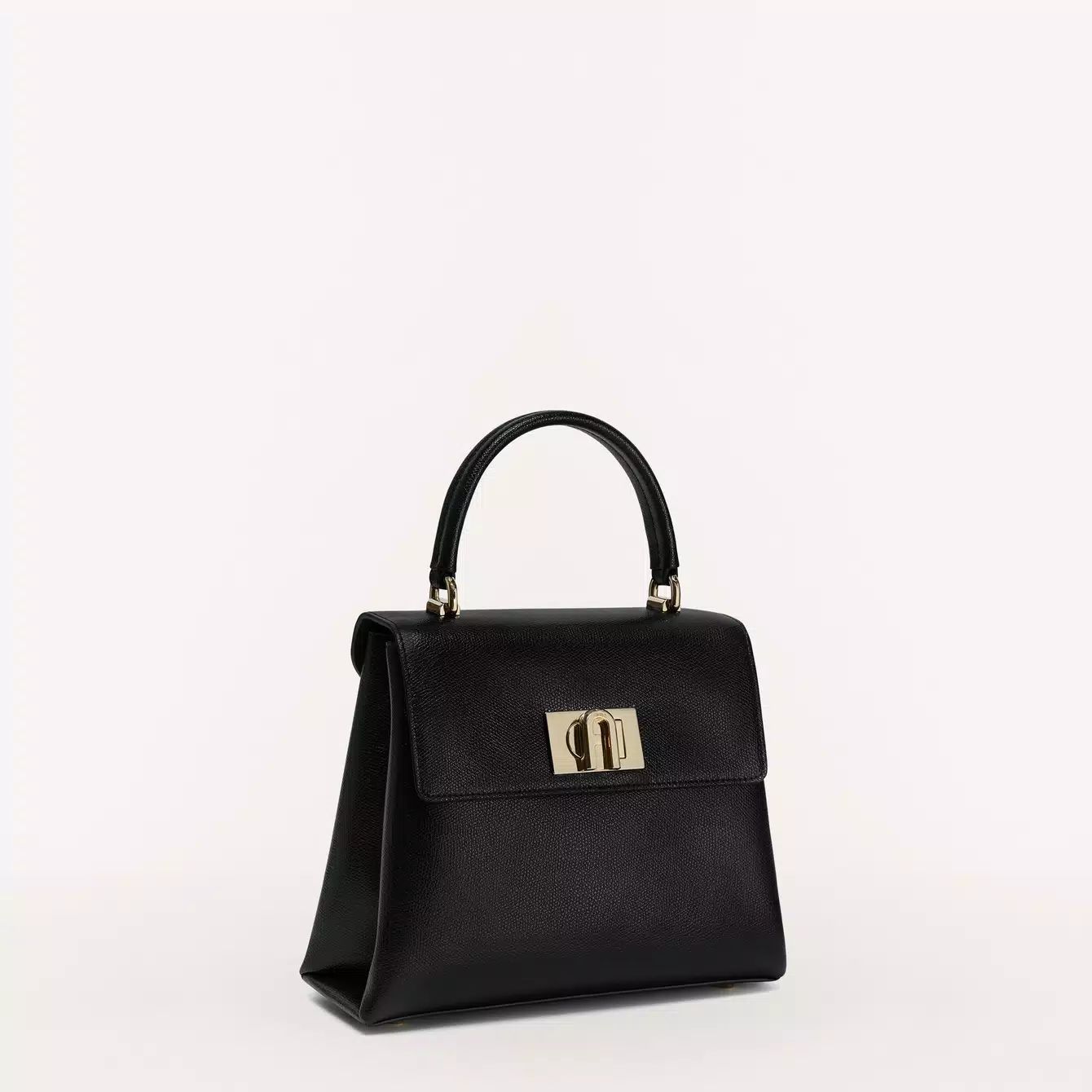 Women's Furla 1927 S Top Handles Black | 78624GTCS