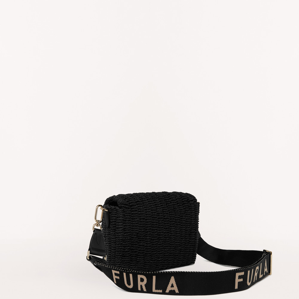 Women's Furla 1927 Soft Mini Bags Black | 16348CMDU