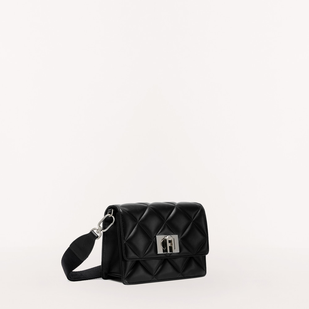 Women's Furla 1927 Soft Mini Bags Black | 54326UBMA