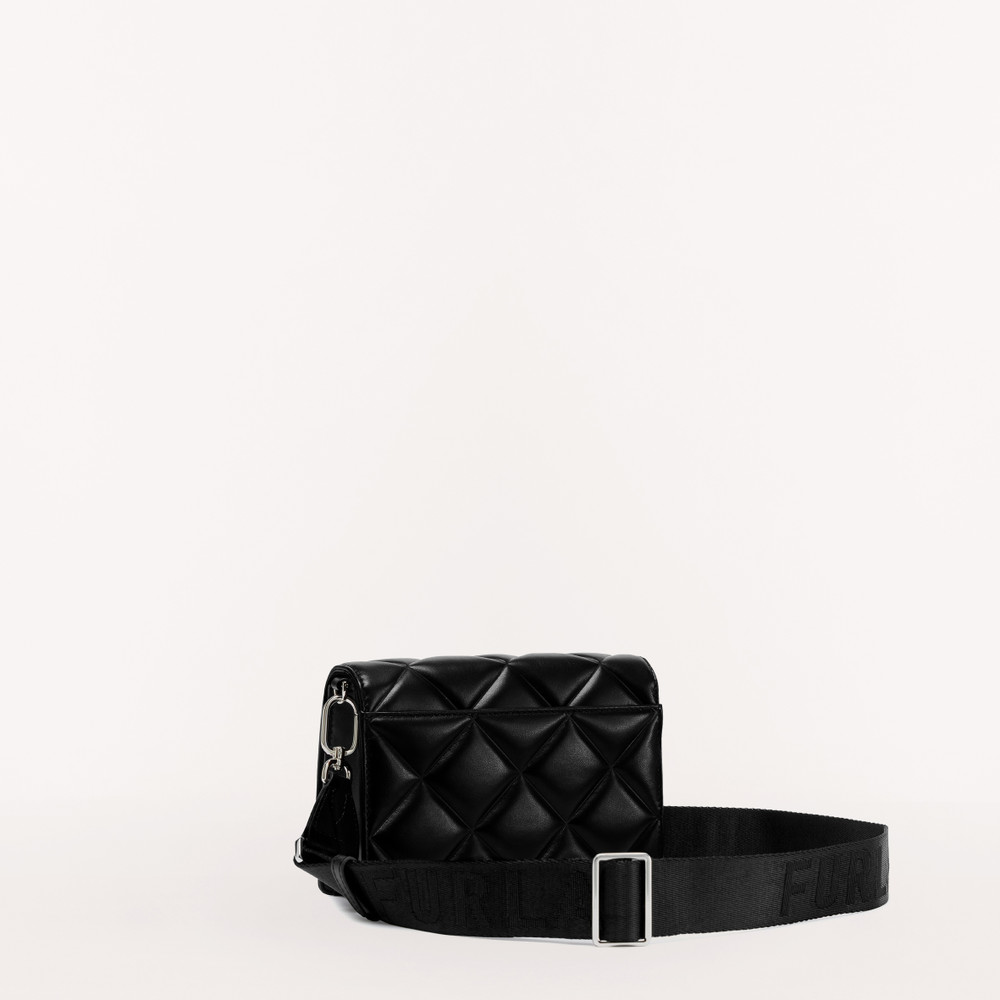 Women's Furla 1927 Soft Mini Bags Black | 54326UBMA