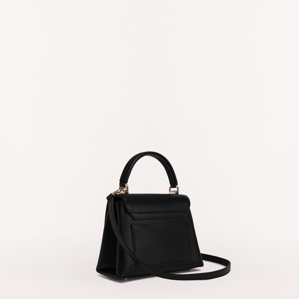 Women's Furla 1927 Top Handles Black | 19356UEQC