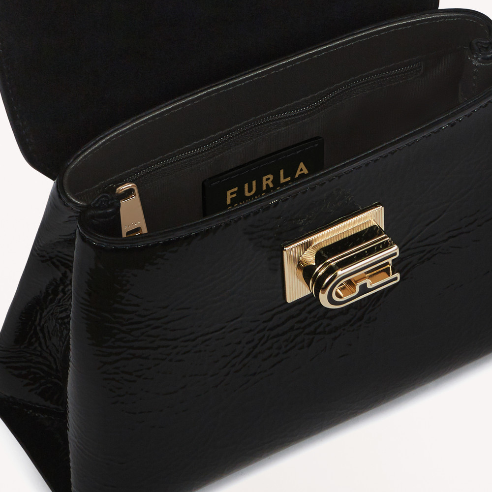 Women's Furla 1927 Top Handles Black | 80596UJGI