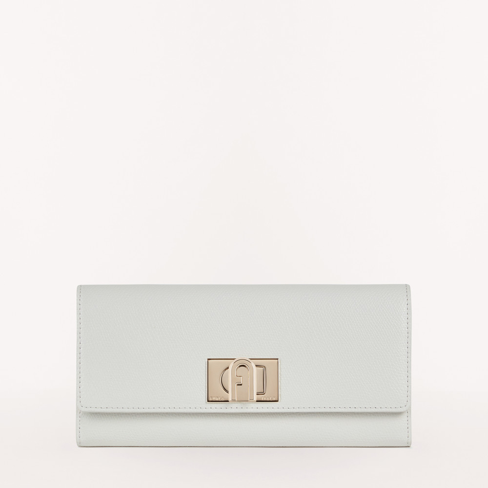 Women\'s Furla 1927 Xl Bifold Wallets White | 54860HJGC