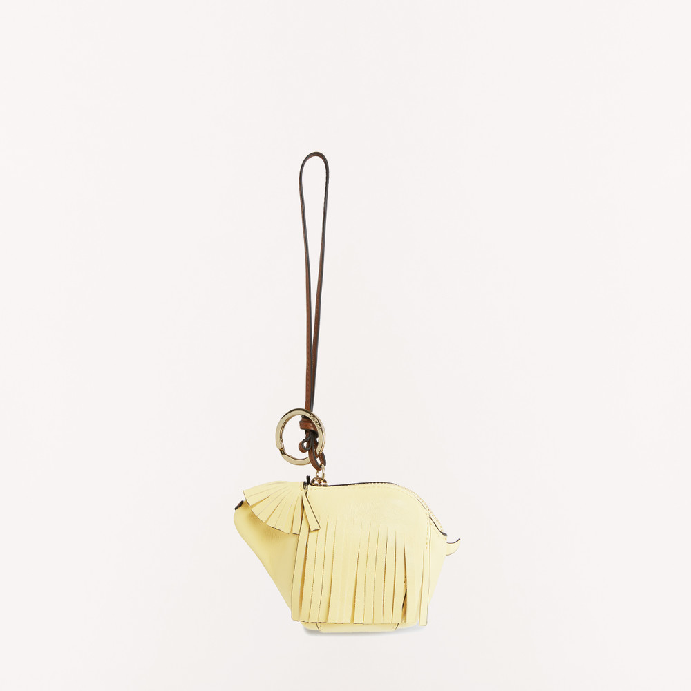 Women\'s Furla Allegra Keyrings Yellow | 17824GOFH