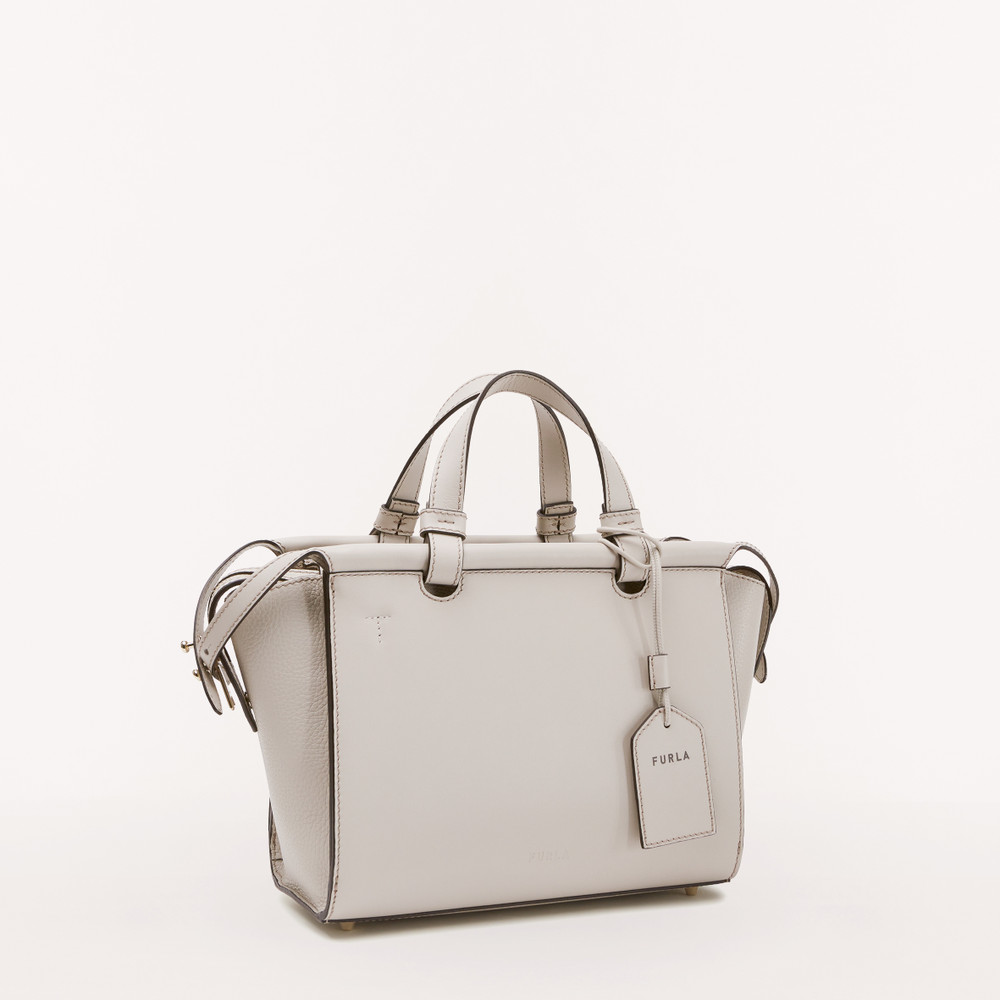 Women's Furla Archive Series 01 S Tote Bags Grey | 02915ZIRW