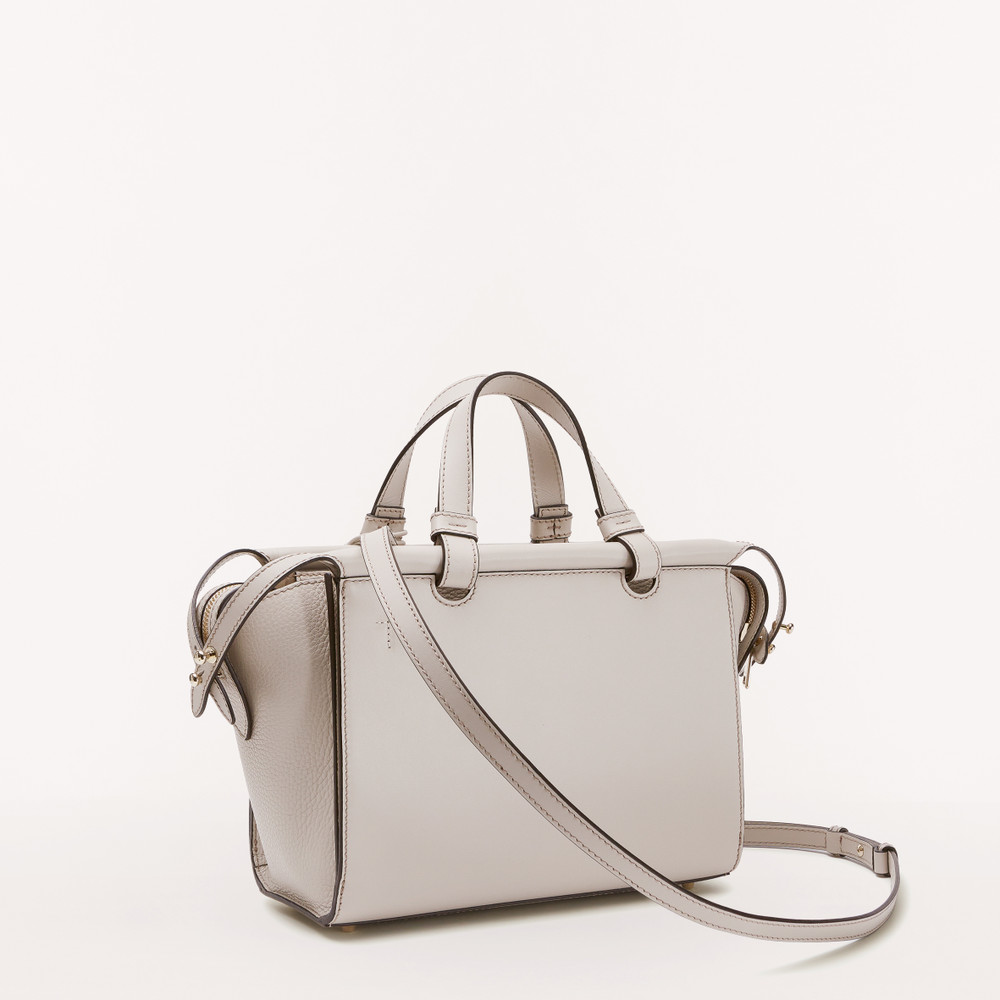 Women's Furla Archive Series 01 S Tote Bags Grey | 02915ZIRW