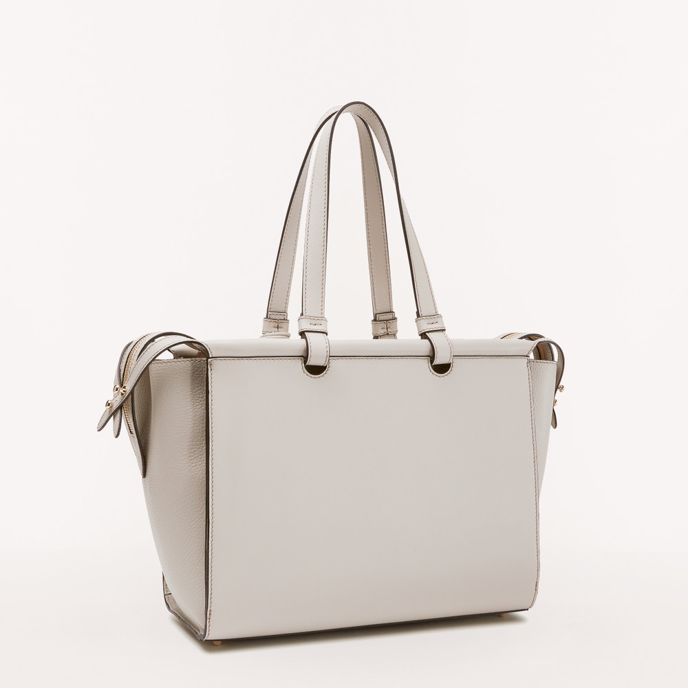 Women's Furla Archive Series 01 Shoulder Bags White | 89056KSAG