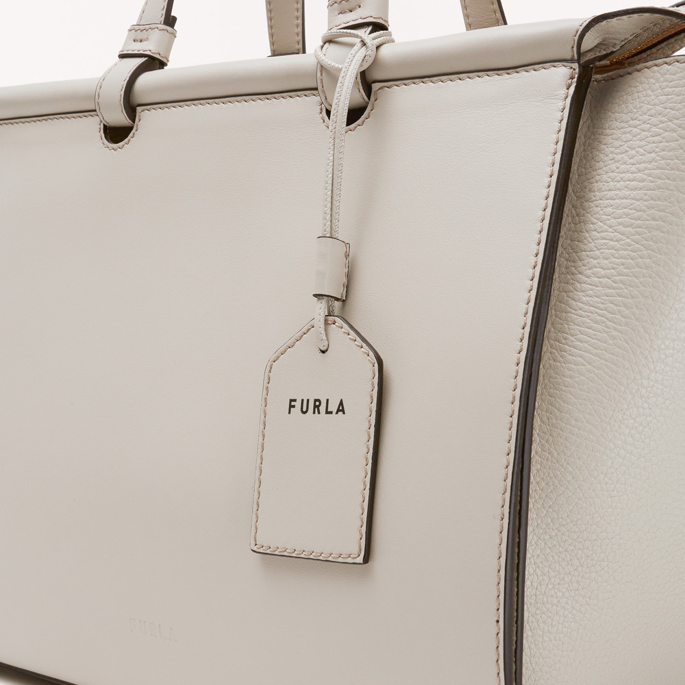 Women's Furla Archive Series 01 Shoulder Bags White | 89056KSAG